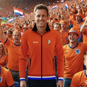 Jacket DUTCH - Premium Kwaliteit - DryFIT Perfomance voor de echte Oranje fan