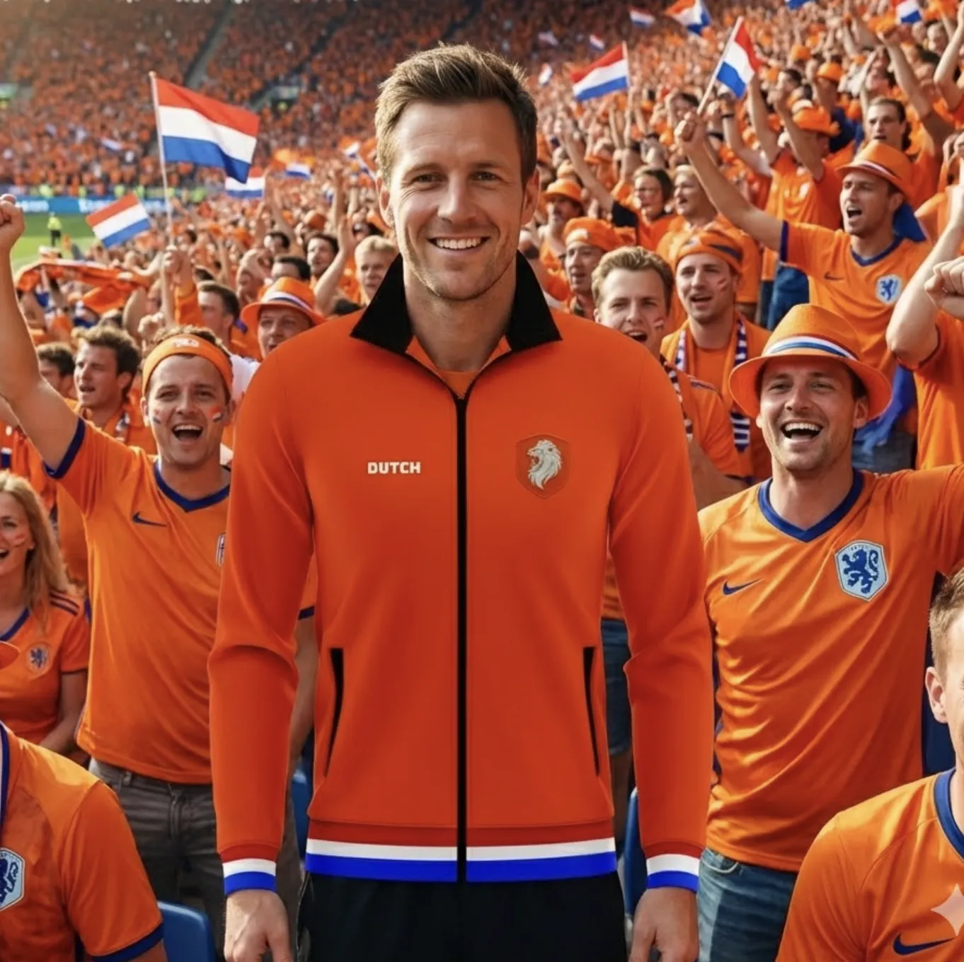 Jacket DUTCH - Premium Kwaliteit - DryFIT Perfomance voor de echte Oranje fan
